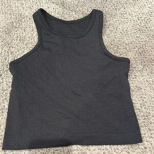 Ebb to street cropped racerback tank size 4